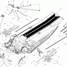 MXZ X 600RS XS RS 09- frame and components _55m1438