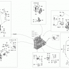 Skandic WT 600HOETEC XU Двигатель и крепление