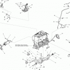 TUNDRA LT 550F XP Двигатель и крепление