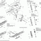 MXZ X 12004TEC XR 07- front suspension and ski _24m1415