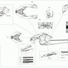 RENEGADE ADRENALINE 800RETEC  XS Наклейки