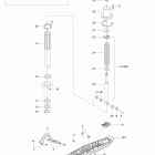 Skandic WT 600HOETEC XU Передняя подвеска и лыжи