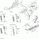 SUMMIT SPORT 600 XP 146 Передняя подвеска и лыжи