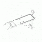 Skandic SWT 600HOETEC XU Багажник задний