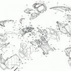 MXZ TNT 900ACE XS 09- hood, windshield and console _38m1433