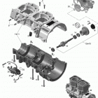 SUMMIT SPORT 600 Картер , водяной и масляный насос