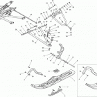 GRAND TOURING LE & SE 1200 XR Передняя подвеска и лыжи