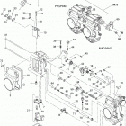 SUMMIT SPORT 800R PTEK XP 02- carburetor 800rptek