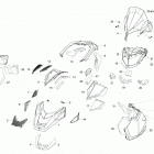 Skandic WT 550F XU Капот ,стекло ветровое и консоль передняя