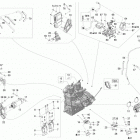 Skandic WT 600 HO ETEC XU Двигатель и крепление