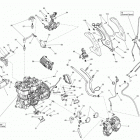 SUMMIT SPORT 600 01- engine and engine support 600