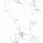 Skandic WT 550F XU Тормоза