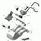 MXZ X & TNT 1200 XR Коллектор воздухозаборника и корпус дросселя