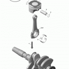 TUNDRA LT 600 ACE (4-TEMPS) XP Коленвал и поршни