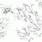 SUMMIT SP 600HOE XP Капот ,стекло ветровое и консоль передняя