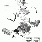 Skandic SWT 600 HO ETEC XU Головка цилиндров