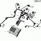 EXPEDITION LE 1200 XU Жгут проводов и электрический блок