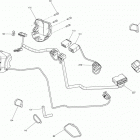 RENEGADE BACK COUNTRY 600HOE Жгут проводов - рулевая