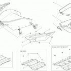 GSX LE 600HOE XP Багажник задний