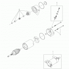 Skandic SWT 600 HO ETEC XU Стартер электрический