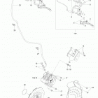 Skandic WT 600 ACE (4-strokes) XU Тормоза