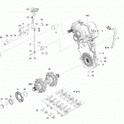Skandic WT 600 HO ETEC XU Приводная система