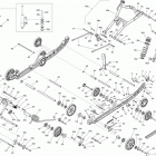 MXZ X 600HOE 08- rear suspension without adjust system