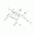 PHAZER RTX PZ50RTEW Кронштейн крепления (паук рулевой)