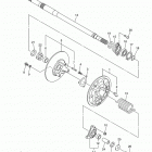 FX NYTRO XTX FX10XTDL/FX10XTDB Вторичный вал