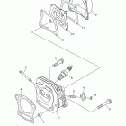SRX120 SRX120DL Головка цилиндра