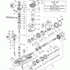 LF250UCA Lower Casing Drive 3