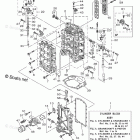 LF200XA Cylinder Crankcase 1