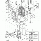 LF250XA 0114 Цилиндр и картер 1