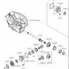 LT-V700F Twin Peaks 4x4 Передняя коническая зубчатая передача