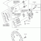 LT-V700F Twin Peaks 4x4 Передний тормоз