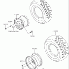 LT-V700F Twin Peaks 4x4 Wheel / tire
