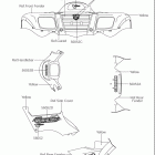 LT-V700F Twin Peaks 4x4 Decal(yellow : k5)