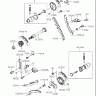 LT-V700F Twin Peaks 4x4 Camshaft / tensioner(k4)