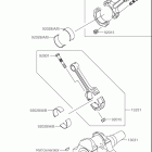 LT-V700F Twin Peaks 4x4 Коленвал