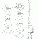 DF40A 50A 60A 410001 Water pump (df60avt e03)