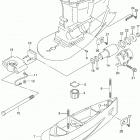 DF200/DF225/DF250 Drive shaft housing transom(x