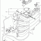 DF 150TGL Intake Manifold / Throttle Body (DF150TG E03)