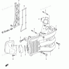 DF 60ATL Intake Manifold / Silencer / Exhaust Cover (DF60A ...