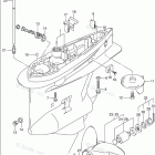 DF 150TGL Gear Case (DF150Z E03)