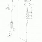 DF40A 50A 60A 410001 Shift rod (df50avt e03)