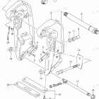 DF 200TXW Clamp Bracket Transom(X) (DF200T E03)