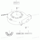 DF 140ATL RING GEAR COVER