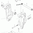 DF 200TXW Clamp Bracket Transom(L) (DF200T E03)