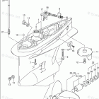 DF 150TGX Gear Case (DF150ZG E03)