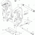 DF 200TXW Clamp Bracket Transom(X) (DF200Z E03)